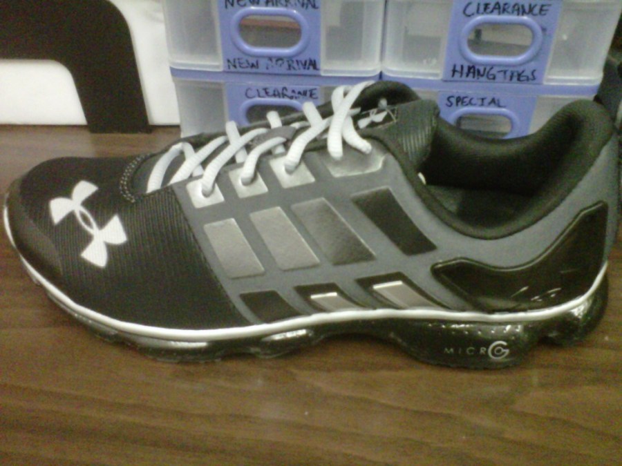 Micro G Split- Black/Grey, $90