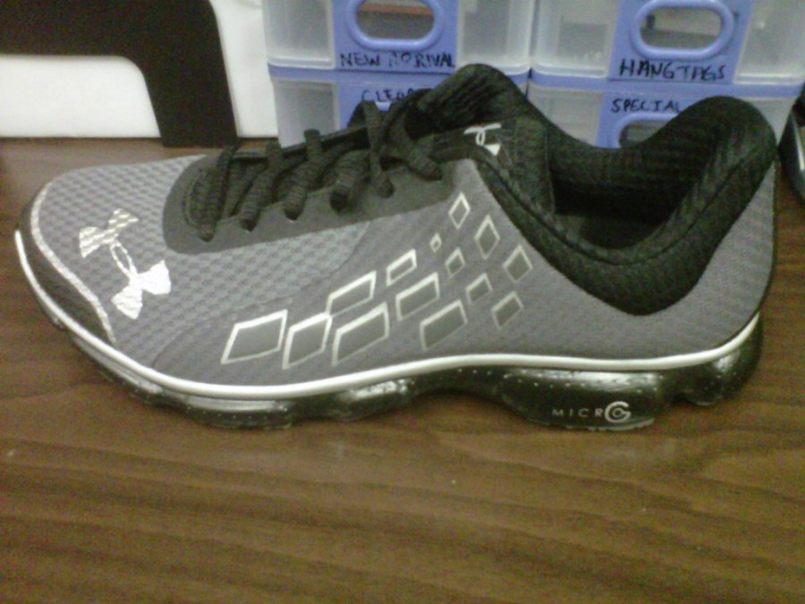 Micro G Stealth- Black/Grey, $80